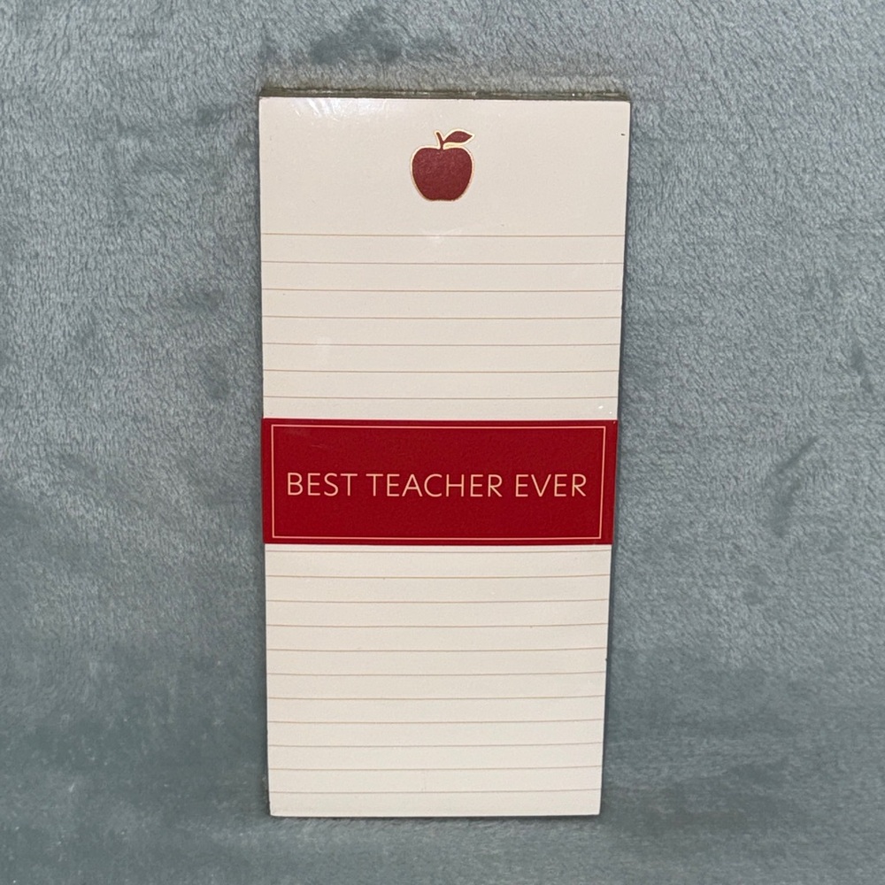 Punch Studio Notepad with Apple at top of notepad
